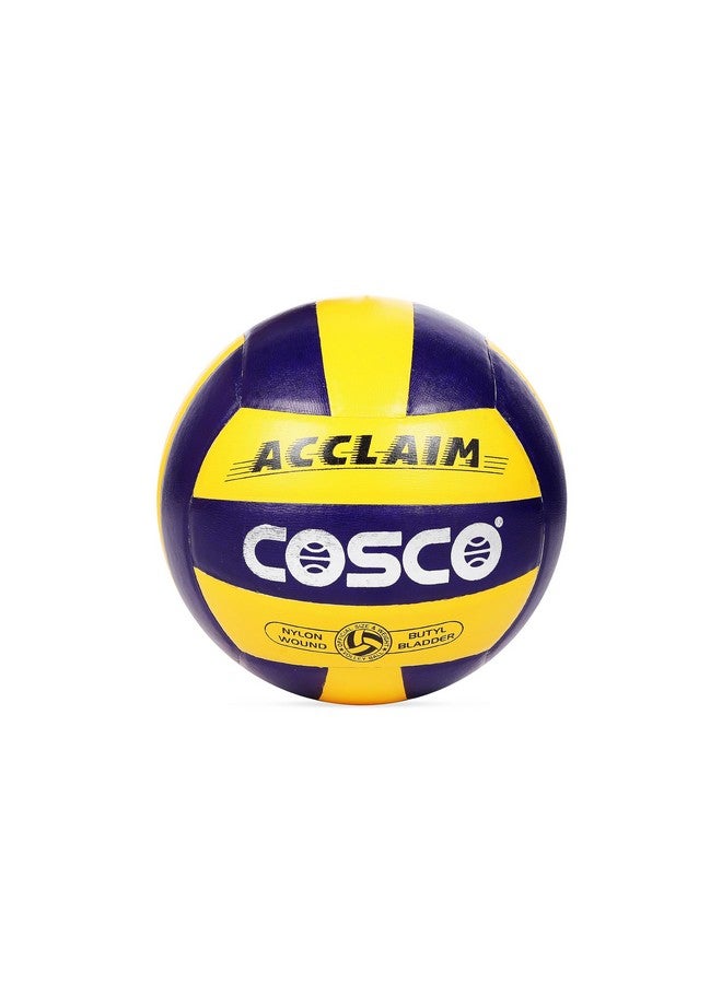 Cosco Acclaim PU Volley Ball, Size 4, (Multicolour) - Image 1