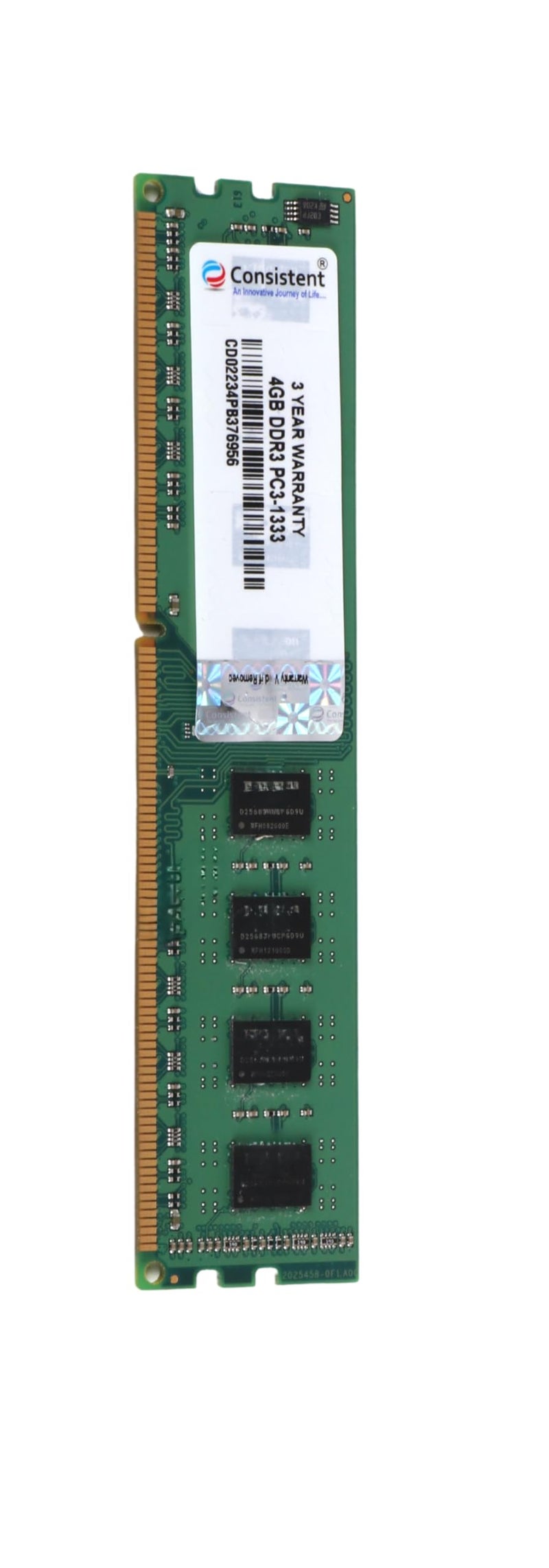 Consistent 4 GB DDR3 Desktop ram,1333Mhz - Image 1