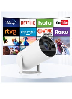 SLG Portable Projector 5G WIFI Android11.0 Home Theater Full HD 1080P for Indoor Outdoor Home  - Image 1