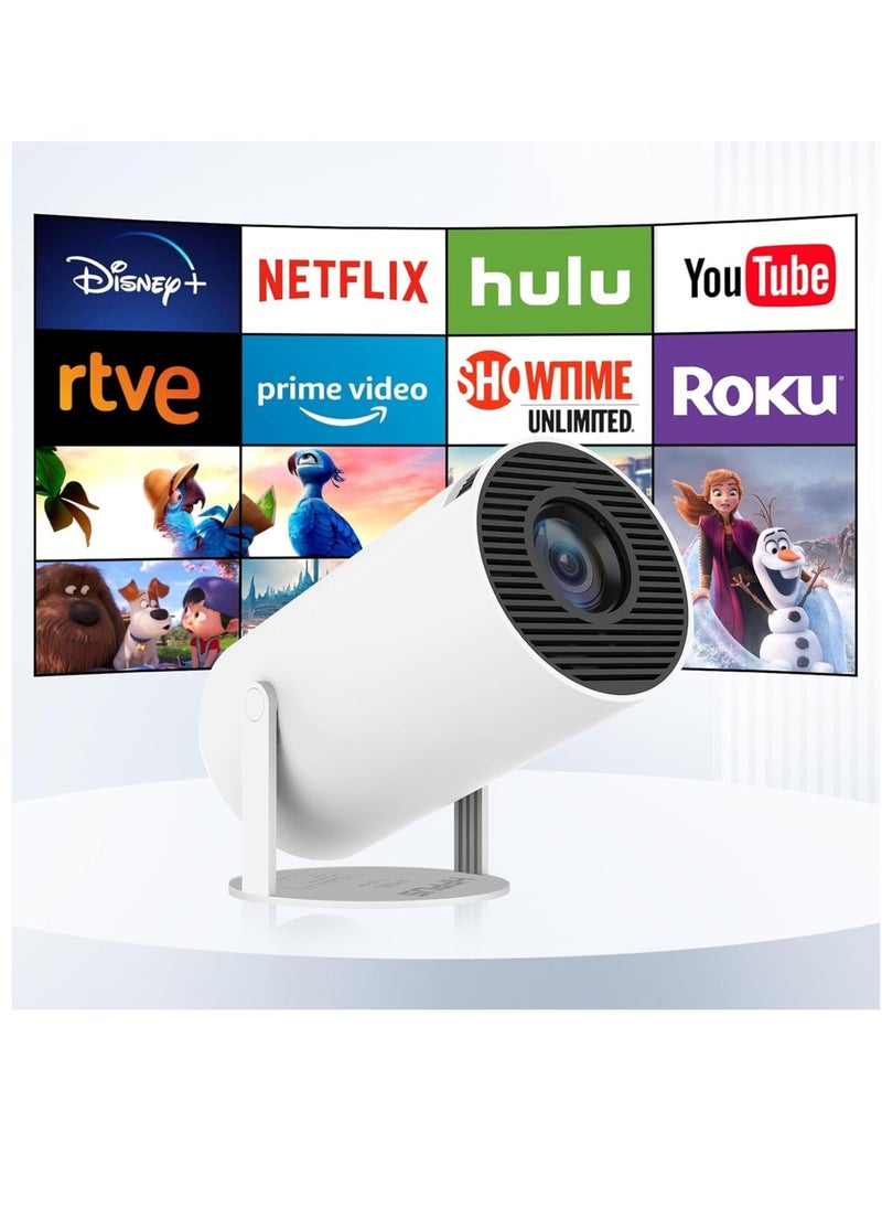 SLG Portable Projector 5G WIFI Android11.0 Home Theater Full HD 1080P for Indoor Outdoor Home  - Image 1