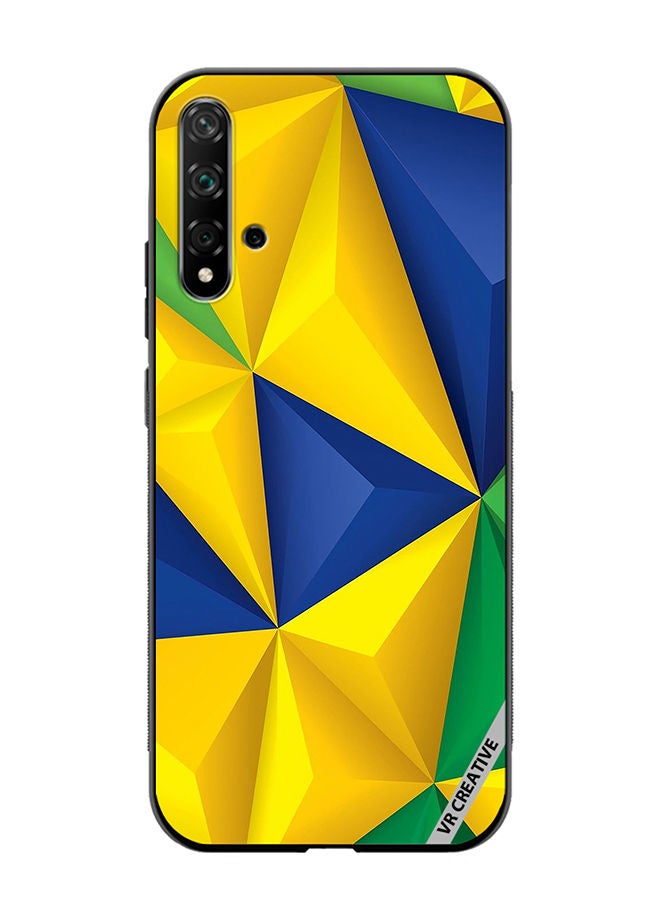 VR CREATIVE Protective Case Cover For Huawei Nova 5T Texture Design Multicolour - Image 1