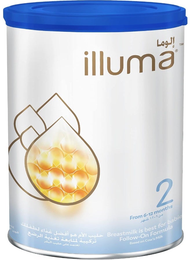 Illuma Illuma Wyeth Nutrition Illuma Stage 2, 6-12 Months, 400G, White - Image 2