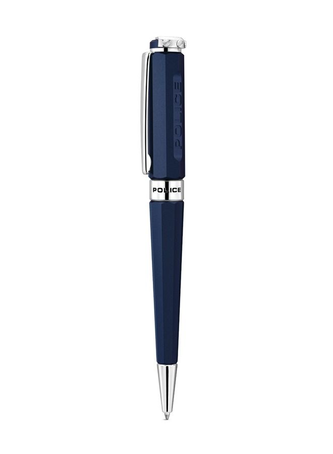 POLICE - Geomet Pen For Men Silver Color - PERGR0002302 - Image 1