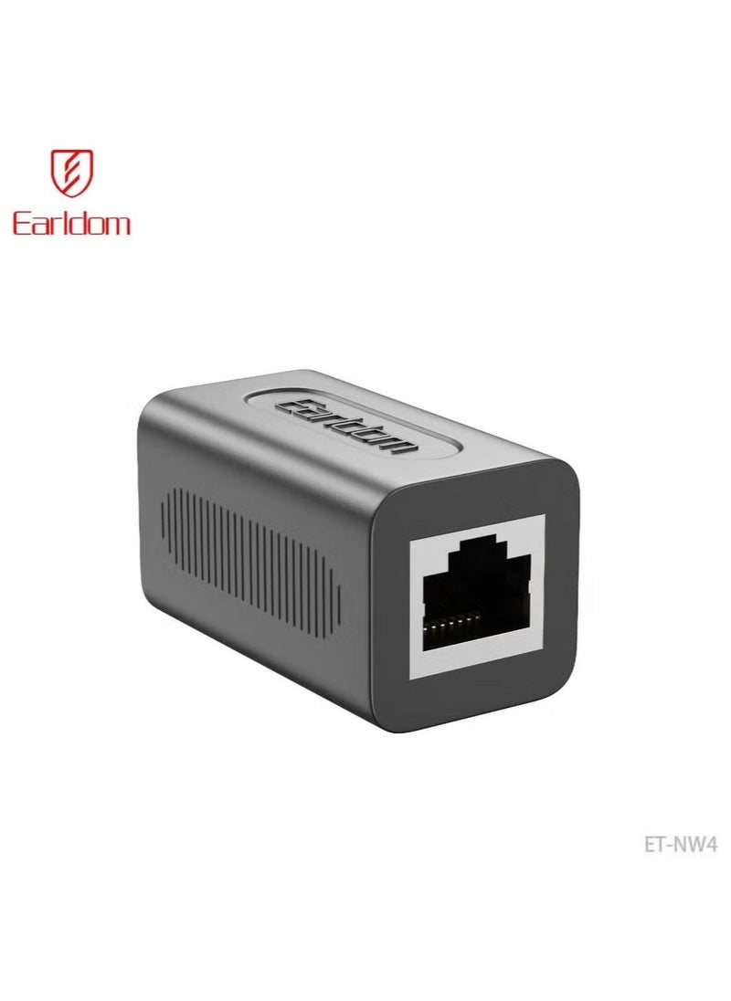 Earldom ET-NW4 Network Cable Adapter with 1000 Mbps Speed – High-Speed Ethernet to USB 3.0 Adapter for PC, Laptop, and More – Plug-and-Play for Fast, Stable Internet Connection  - Image 1