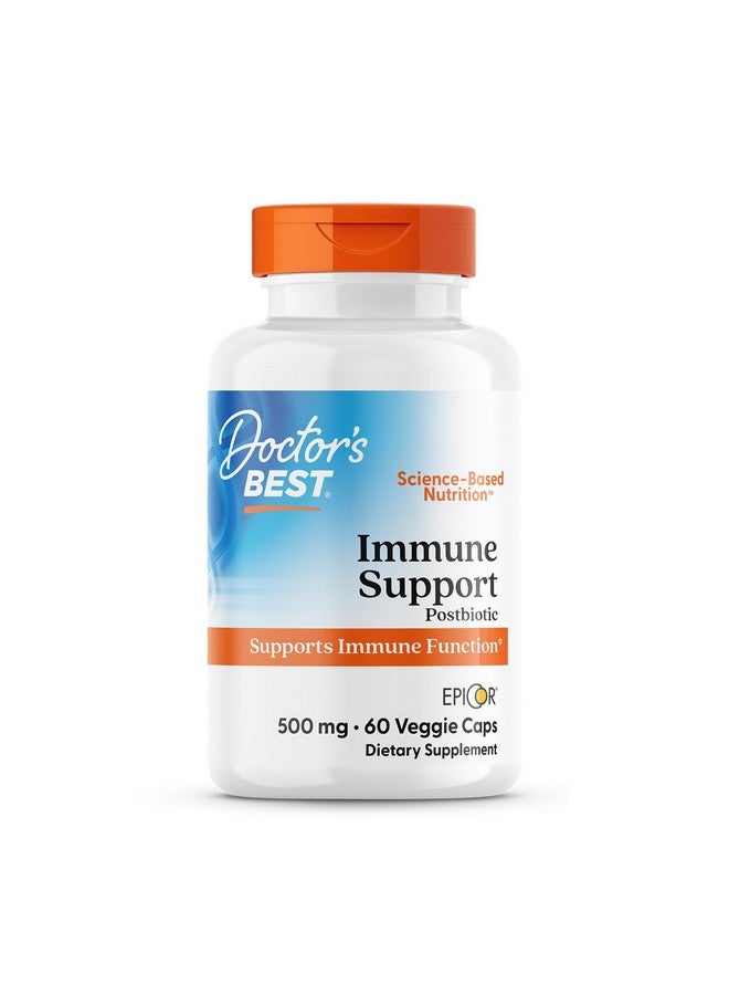 Doctor's Best Epicor, Immune Health Defense, Non-GMO, Vegan, Gluten Free, 500 Mg, 60 VC (DRB-00177)
