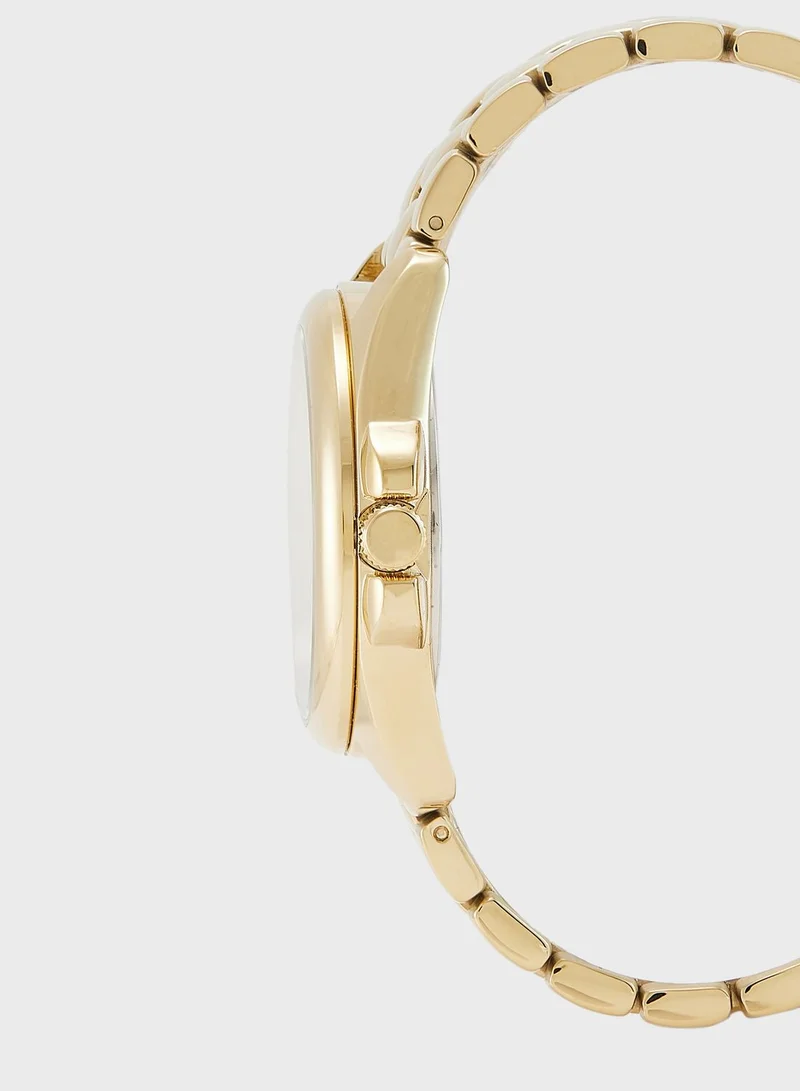 COACH Ionic Thin Gold Plated 1 Steel Analog Watch