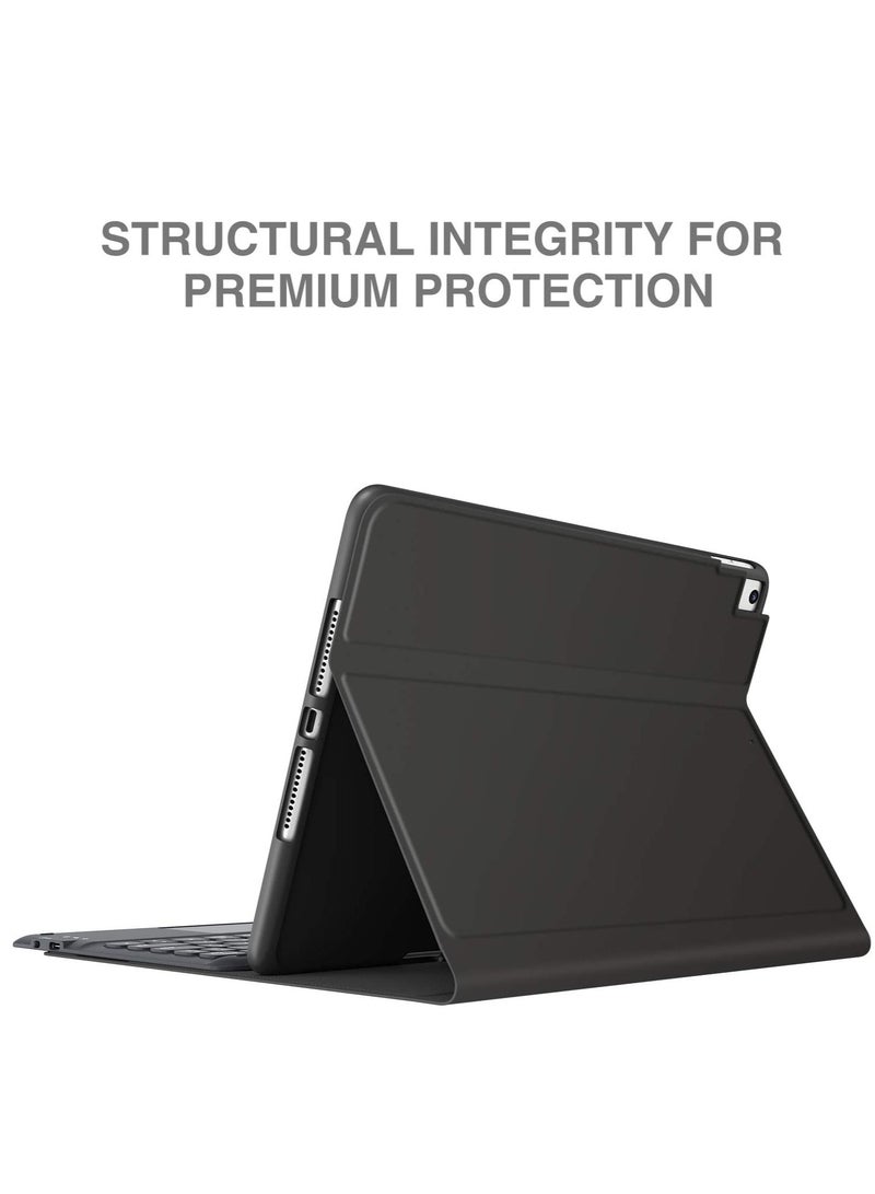 Gravity iPad Keyboard 9th Generation, Keyboard for iPad 8th Generation/7th Gen 10.2 Inch, Smart Trackpad, Detachable Wireless with Pencil Holder - Image 3