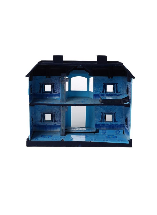 Toy Zone Toyzone Doll House (24 Pcs) | Play Set for Girls | Disney Doll House | Role Play Set| Doll House with Furniture| Doll House Play Set for Kids (Frozen My Colour House (24 Pcs))  - Image 3
