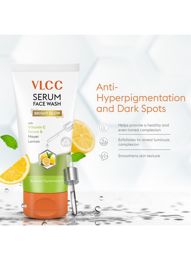 VLCC Serum Facewash - 50ml | with Vitamin C Serum Rich in Antioxidants & Meyer Lemon to Reduce Hyperpigmentation & Bright Glow | Dermatologically Tested - Image 4