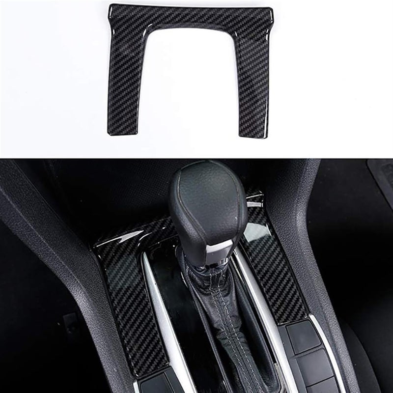 Wivplex Carbon Fiber Gear Shift Panel Trim for Civic - Image 2