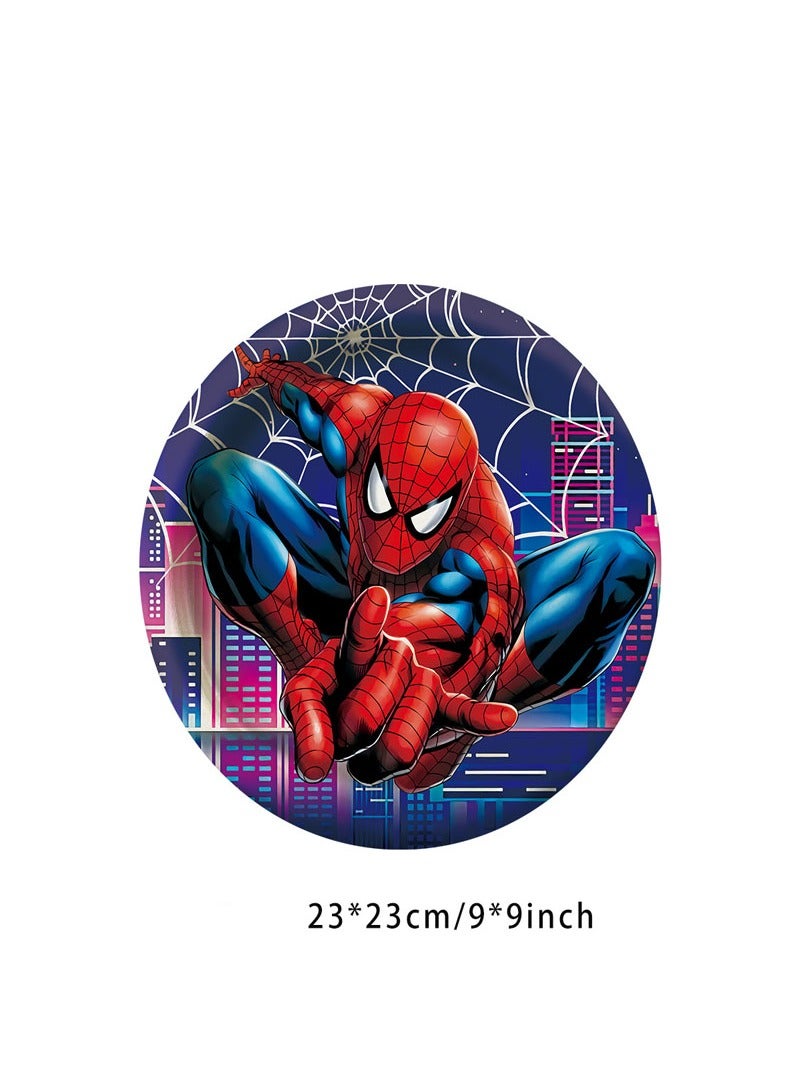 Beauenty بدلة سبايدرمان تناسب لوازم حفلات أعياد الميلاد بما في ذلك قماش خلفية سبايدرمان - Image 5