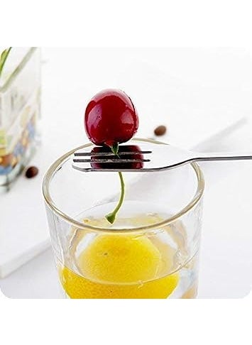 FINALITY finality Stainless Steel Twisted Design Fork Bar Spoon Cocktail Mixing Spoon Long Handle Stirring Spoon Size30cmPack of 1  - Image 4