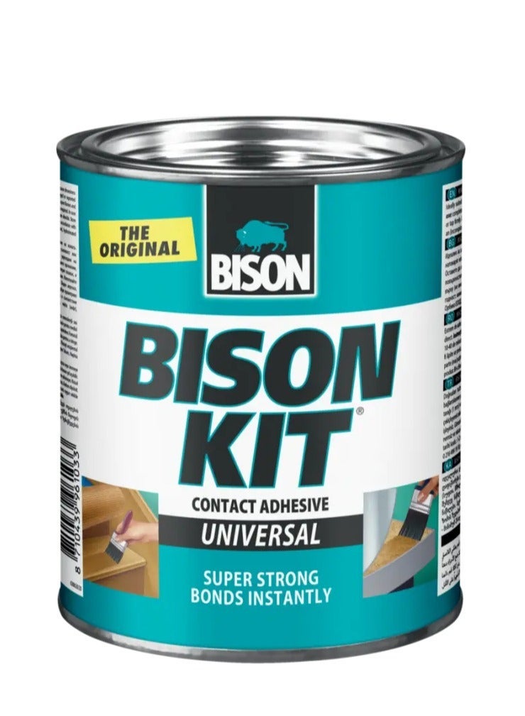 Bison Kit Super Strong Contact Adhesive – Neoprene Rubber Glue for Instant Bonding, DIY & Repair Applications - Image 1