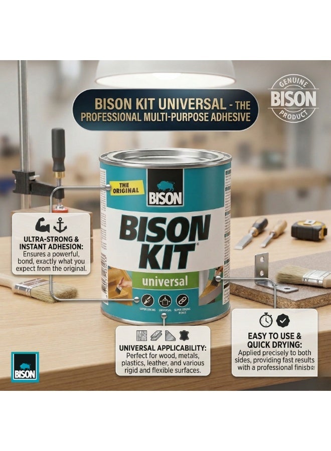 Bison Kit Super Strong Contact Adhesive – Neoprene Rubber Glue for Instant Bonding, DIY & Repair Applications - Image 5