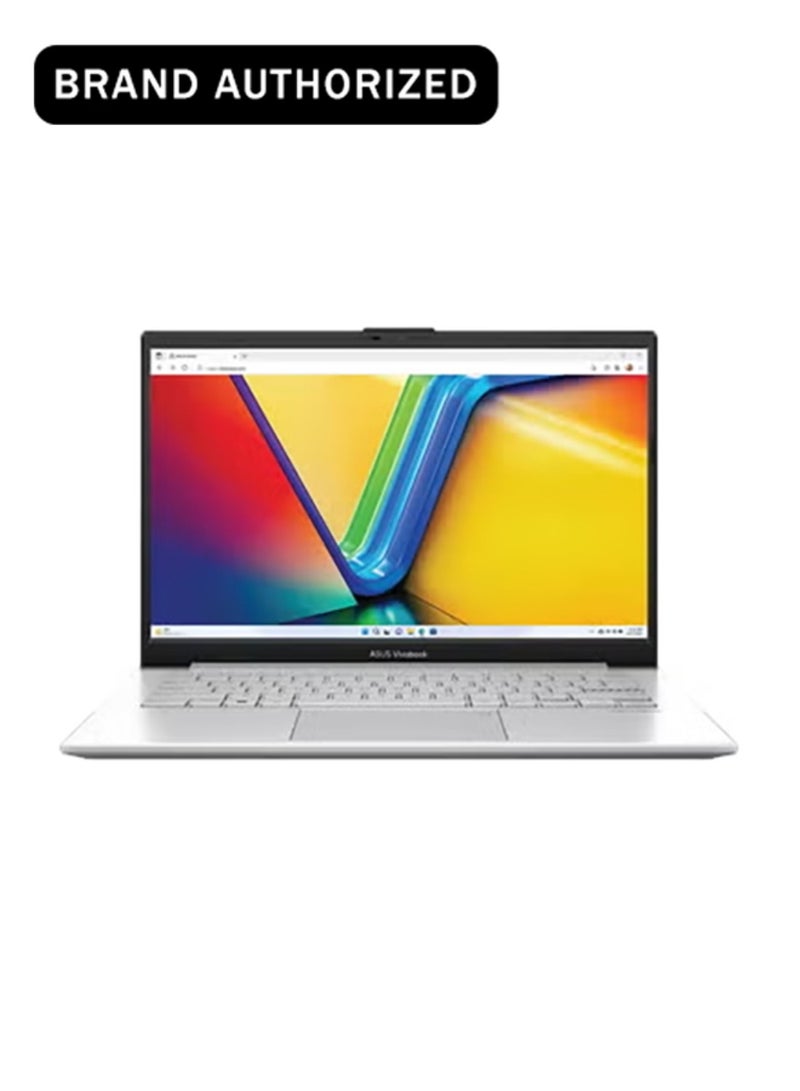 أسوس لابتوب فيفو بوك بشاشة 14 بوصة بدقة Full HD (1920x1080)، مع معالج AMD Ryzen 5 7520U/ذاكرة RAM سعة 8GB DDR5/قرص SSD سعة 512GB/نظام Windows 11 - Image 1