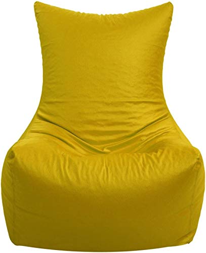 caddyFull XXXL Bean Bag Chair Without Beans Yellow