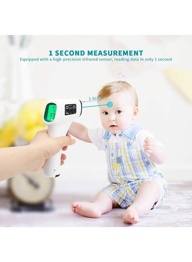 3-in-1 Digital Non-Contact IR Thermometer – Accurate Instant Readings for Forehead, Ear & Body – Safe for Adults, Kids & Baby - Image 4