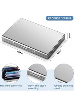T NEWFUN Ultra-thin metal credit card holder  - Image 4