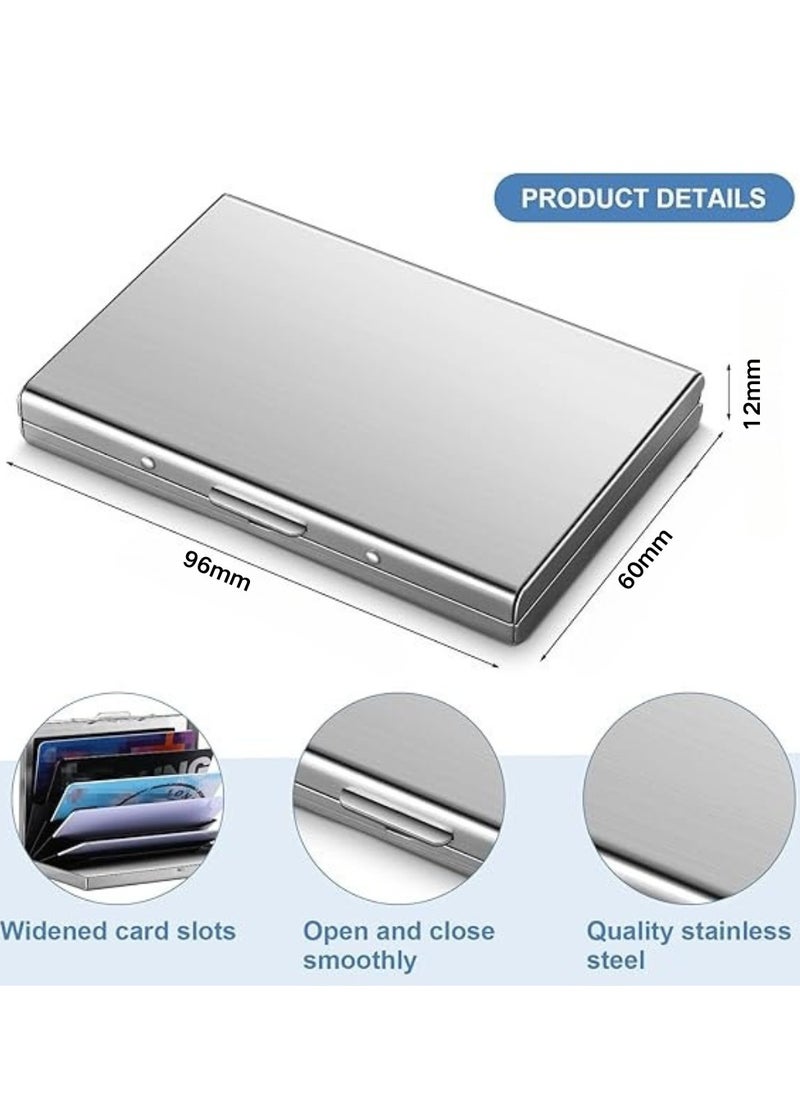 T NEWFUN Ultra-thin metal credit card holder  - Image 4