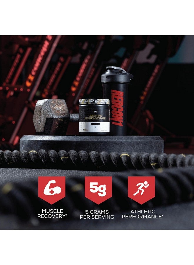 REDCON1 Creatine Monohydrate - Keto Friendly + Vegan Pre & Post Workout Supplement - Creatine Powder to Support Recovery & Athletic Performance (60 Servings) - Image 5