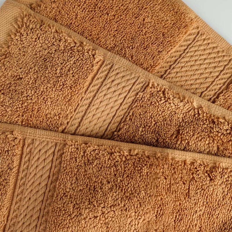 Superior 900GSM Towel Set, 3PC, Rust, 3 Piece - Image 5