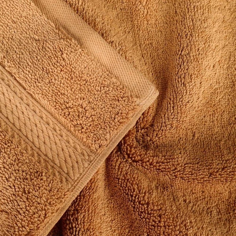 Superior 900GSM Towel Set, 3PC, Rust, 3 Piece - Image 4