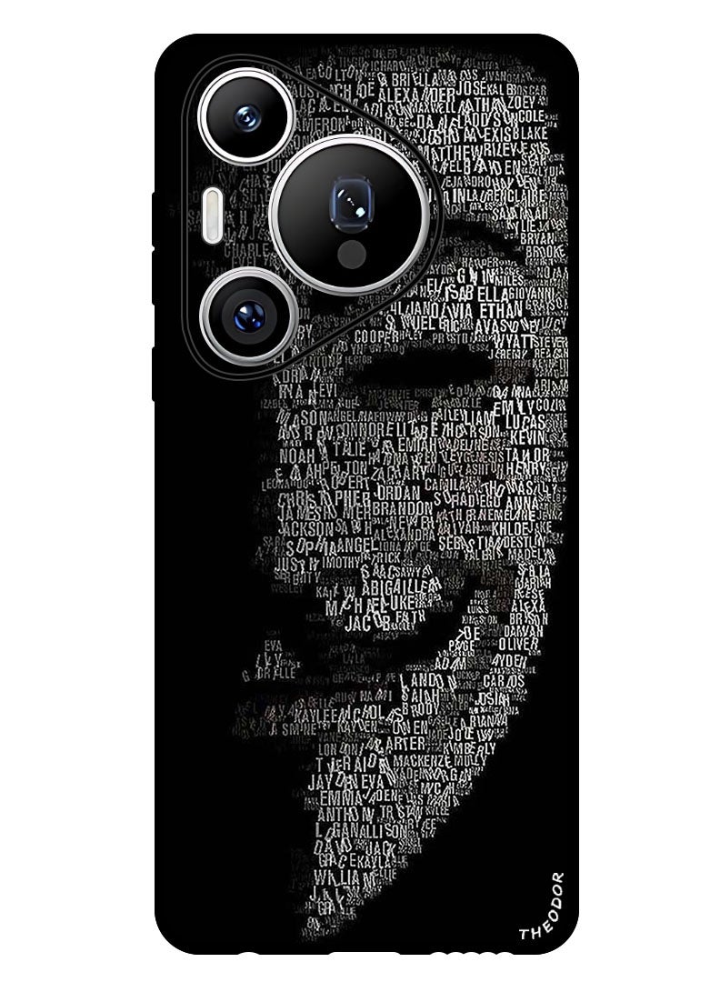 Theodor Protective Case Anti Scratch Shock Proof Bumper Cover For Huawei Pura 70 Pro Plus Joker Half Face Mask - Image 1