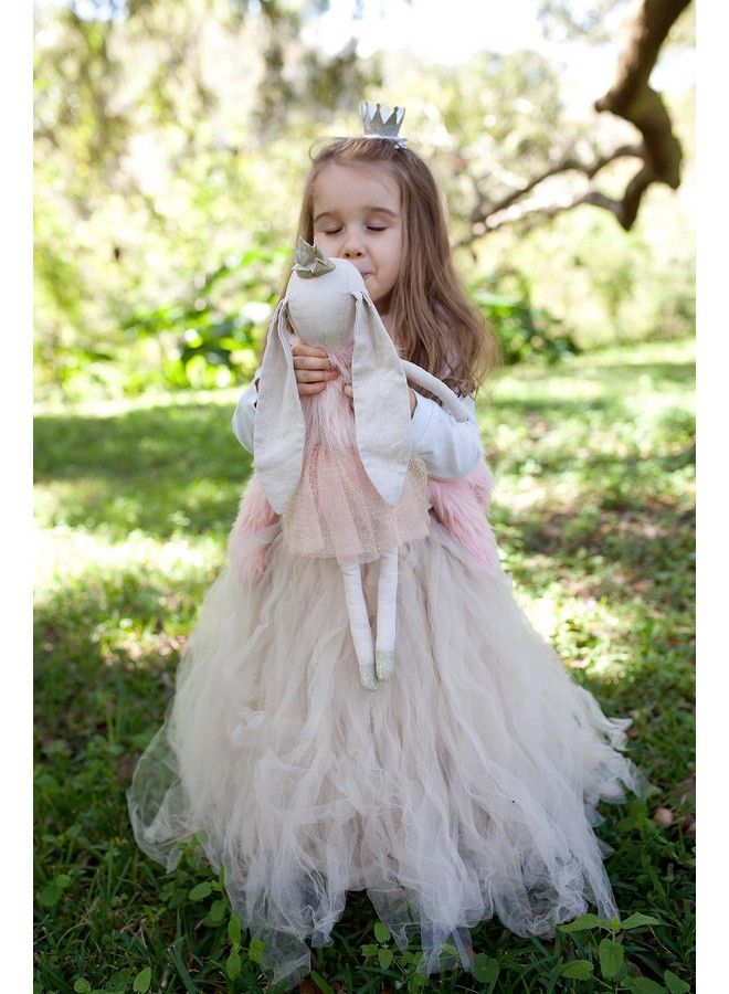 Mon Ami Princess Bunny Stuffed Animal Soft & Cuddly Plush Animal Doll Well Built Stuffed Doll For Child Or Toddler ; Use As Toy Or Room Decor Great Gift For Kids Or Collectors 18 Inches - Image 5