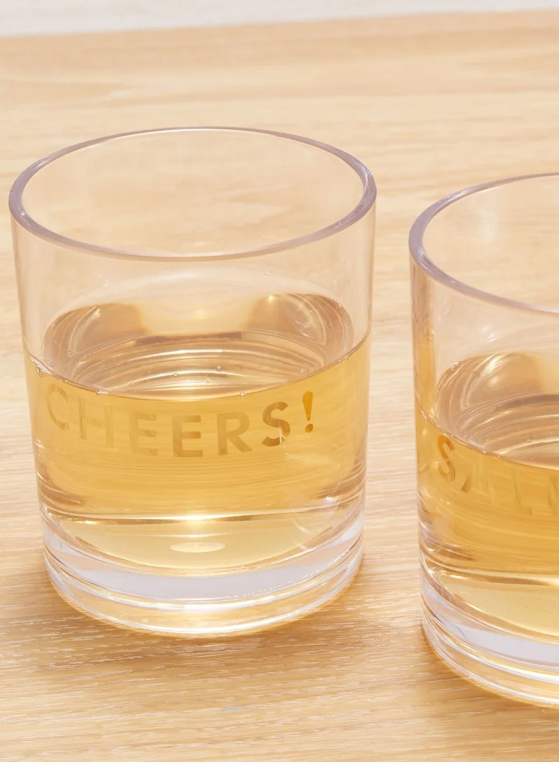 Kate Spade 2 Pack Cheers Drinkware