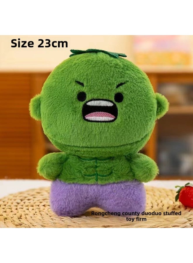 Eight-inch Doll Machine Doll 8-inch Grasping Doll Plush Toy Wedding Throw Rag Doll Doll Pushing Gift-Color:Hulk-Height:8 Inch {single Paragraph A Pack Of 20} {scattered Clap Style Mix And Match} - Image 1