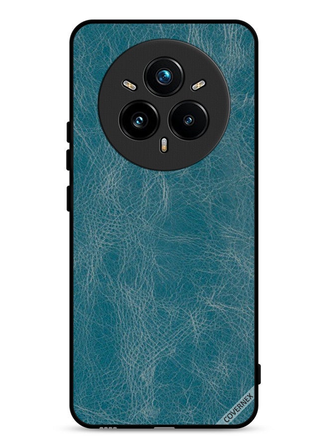 غطاء حماية لهاتف Realme 14 Pro 5G بنمط جلد عتيق