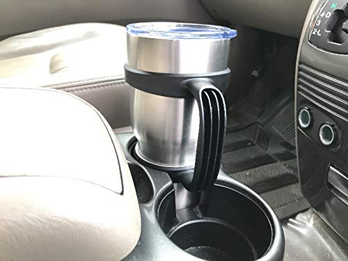 STRATA CUPS 30 oz Tumbler Handle - Available For 30 oz YETI Tumbler, OZARK TRAIL, Rambler Tumbler- BPA free (Black) - Image 5