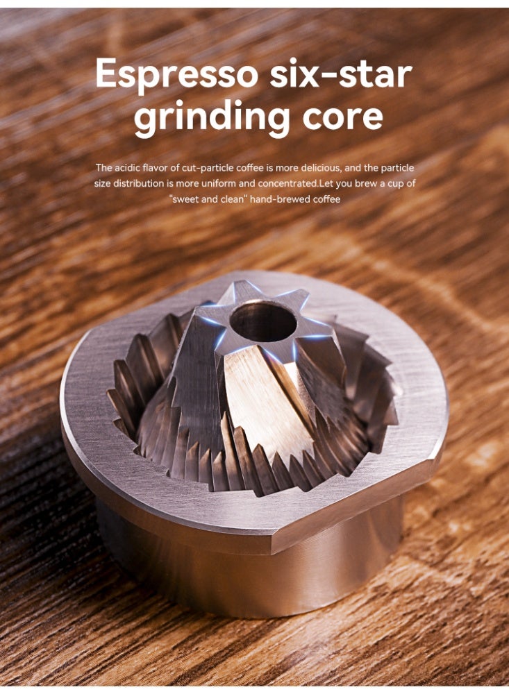 HiBREW مطحنة قهوة يدوية HiBREW محمولة عالية الجودة من الألمنيوم مع تخزين مرئي للحبوب G4B - Image 5