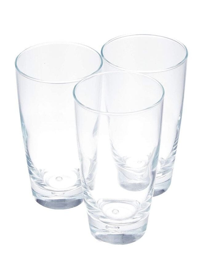 Bormioli Rocco Rocco 3Poece Luna HiBall Glass Set Clea 