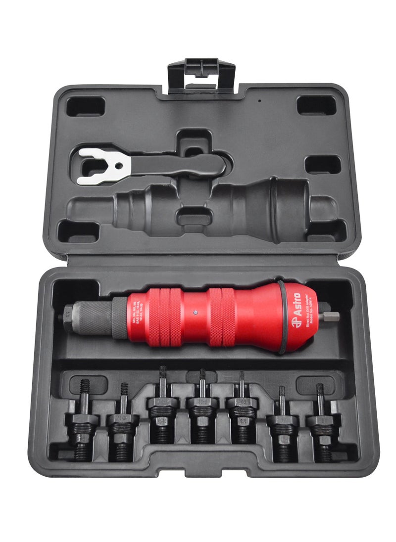 Astro Pneumatic Tool Astro Pneumatic Tool ADN14 Rivet Nut Drill Adapter Kit  - Image 2