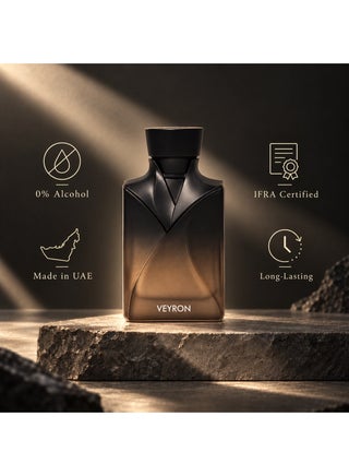 Veyron Brown Eau De Parfum Aqua Perfume for Men - 90ml - view 2