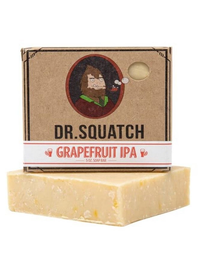 Dr. Squatch All Natural Bar Soap For Men With Zero Grit Grapefruit Ipa  - Image 1