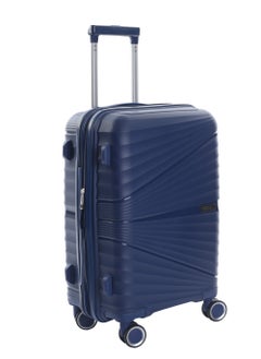 CROSSLAND Unbreakable Cabin Size Trolley Luggage With TSA Lock,4 Silent Move Spinners Wheels, Double Expandable Zipper - 20 Inch