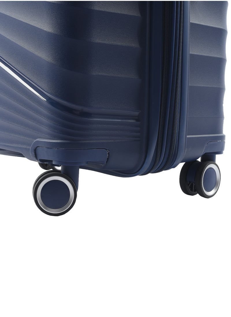 Crossland - CROSSLAND Unbreakable Cabin Size Trolley Luggage With TSA Lock,4 Silent Move Spinners Wheels, Double Expandable Zipper - 20 Inch - Image 1
