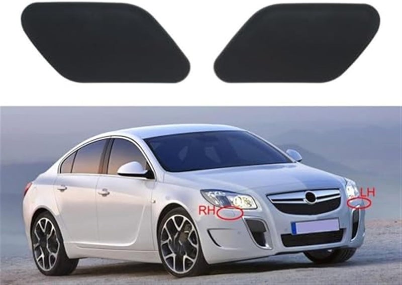 Yurefax Headlight Washer Nozzle Cover Set for Vauxhall/Opel Insignia A - Image 2