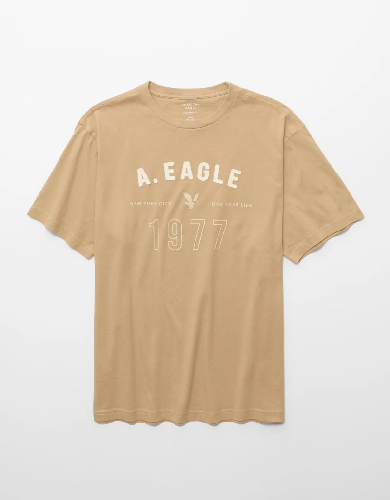 American Eagle  AE Icon Logo Graphic T-Shirt for Men | Best Price UAE