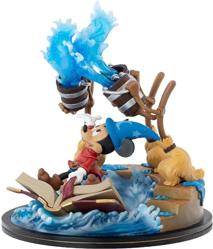 QMX Quantum Mechanix QMx Disneys Fantasia Sorcerer Mickey 7 Inch QFig Max Elite - Image 1