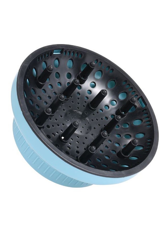 NIBEMINENT Adjustable Blow Hair Dryer Diffuser Blue/Black - Image 1