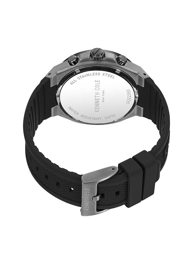 Kenneth Cole New York Modern Dress Sport 43.5mm Quartz Multifunction Blue Dial Watch For Men - Image 2