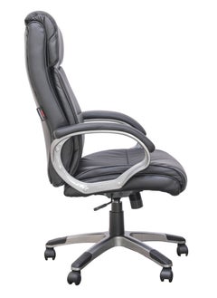 Stylish Design Office Chair High Back Computer Desk Chair, PU Leather Adjustable Height Modern Executive Swivel Task Chair. Fundamentals Big & Tall Swivel PU Leather Soft Office and Gaming Chair, Ergonomic Office Chair with Padded Armrests and Lumbar Support (Black)Arfan - pzsku/Z56C734792F8CFA254153Z/45/_/1729157228/77bc3c4d-e773-497b-ae0f-57bfb5d0d70d