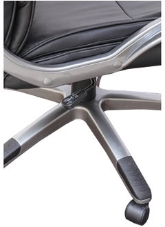 Stylish Design Office Chair High Back Computer Desk Chair, PU Leather Adjustable Height Modern Executive Swivel Task Chair. Fundamentals Big & Tall Swivel PU Leather Soft Office and Gaming Chair, Ergonomic Office Chair with Padded Armrests and Lumbar Support (Black)Arfan - pzsku/Z56C734792F8CFA254153Z/45/_/1729157363/3b988da6-7f80-4c70-9d33-ee963c2bce94