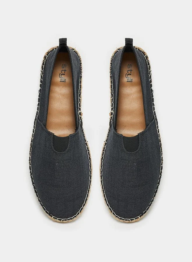 Styli Chambray Canvas Espadrille Casual Shoes