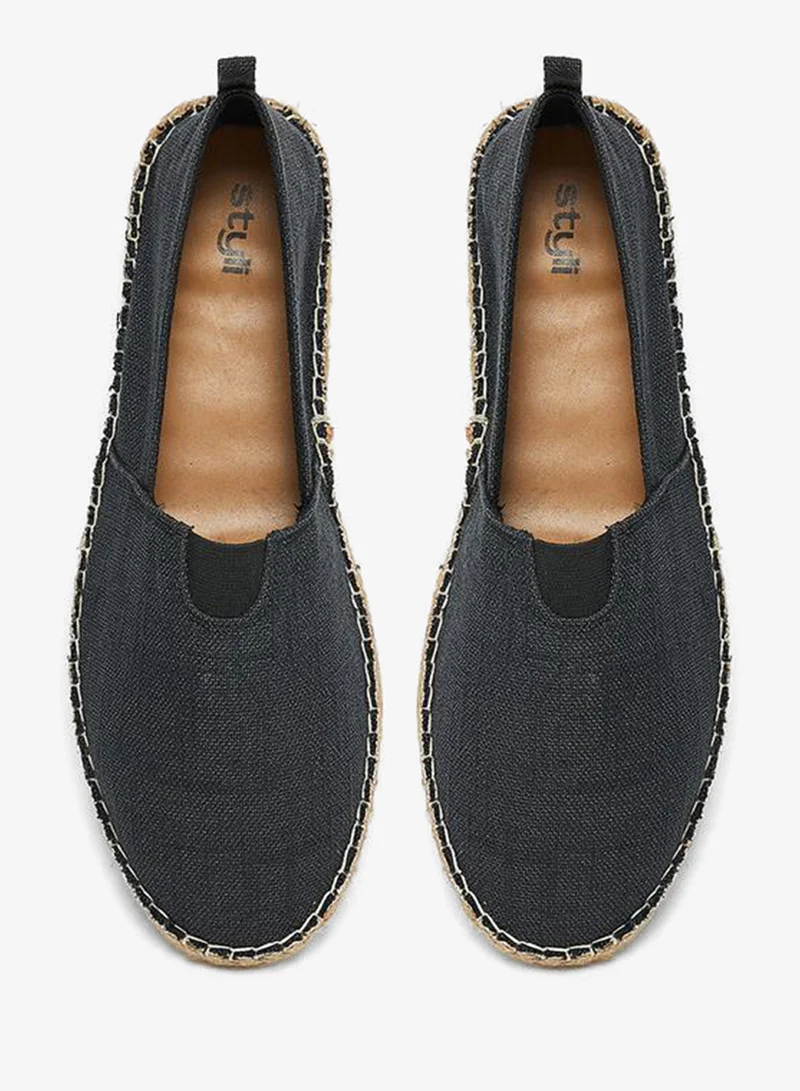 Styli Chambray Canvas Espadrille Casual Shoes