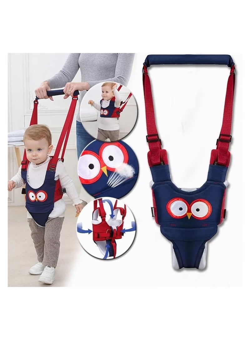 Gonice Baby Walker Harness, Baby Walking Assistant Helper Kid Toddler Safe Walking Breathable Safety Belt for Children, Infant, Gift for Baby Shower, Adjustable (Blue) - Image 1