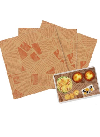 Parchment Paper,100 Sheets Food Wrap Papers Sandwich Burger Wrappers，Basket Liners Food Picnic Paper Greaseproof Deli Wrapping Sheets，Square Baking Parchments Non-Stick Wrapping Tissue - pzsku/Z56C771D028DA09345BD3Z/45/_/1692600197/00c54534-d4f0-41ef-a4bc-4eccfef0b11c